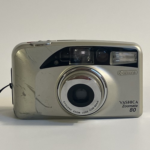 Kyocera YASHICA ZOOMATE 80 38-80mm Compact 35mm Film Camera Tested - Picture 4 of 20