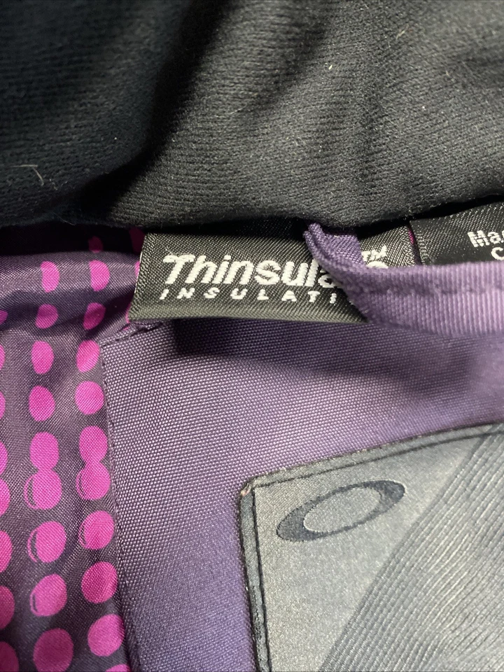 Oakley Thinsulate лыж зимняя куртка с капюшоном женщин размер большого качества горы - Изображение 3 из 4