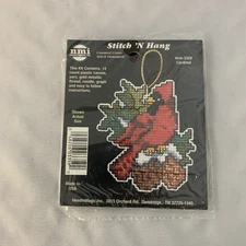 Counted Cross Stitch Kit Stitch 'N Hang Cardinal #3359 Needle Magic