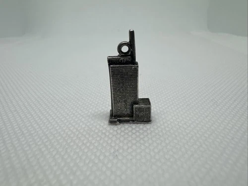 Vintage 925 Sterling Silver "Chicago" Prudential Bracelet Charm C7