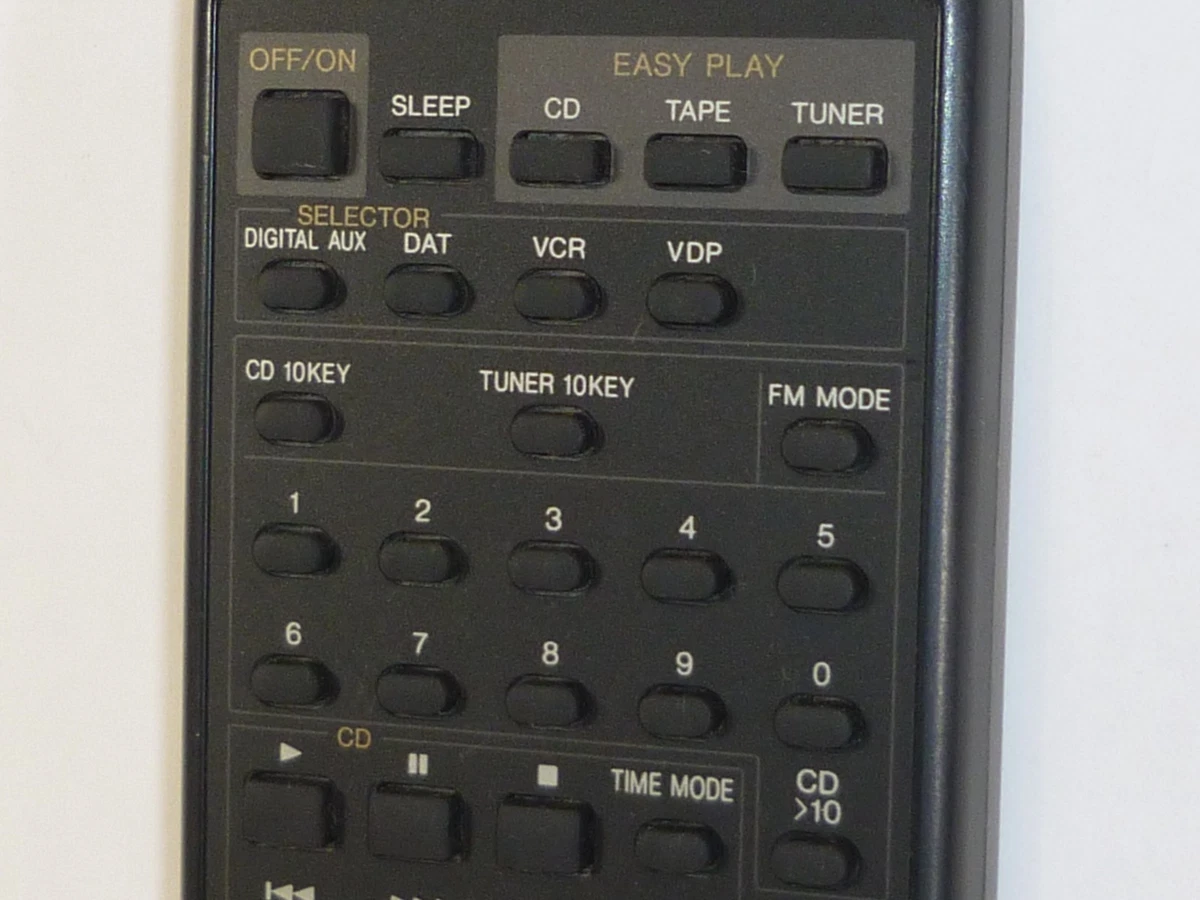 Control remoto inalámbrico Rare Technics RAK-SC508W para sistema de audio Technics
