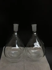 Chemglass Cat No CG-1512-09 Evaporating Flask 24/40 Joint 1000mL Lot 2 PCS