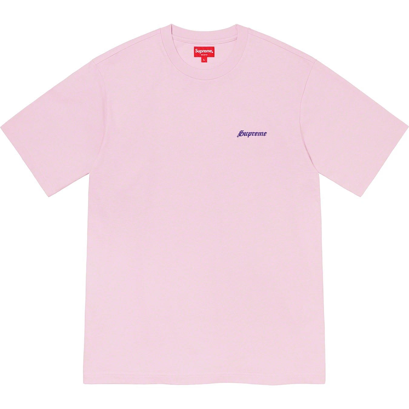 Tee shirt Supreme délavé S/S violet clair FW20 DSNWT
