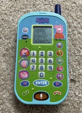 VTech Peppa Pig Let's Chat Learning Phone Numbers Counting Phrases Educational
