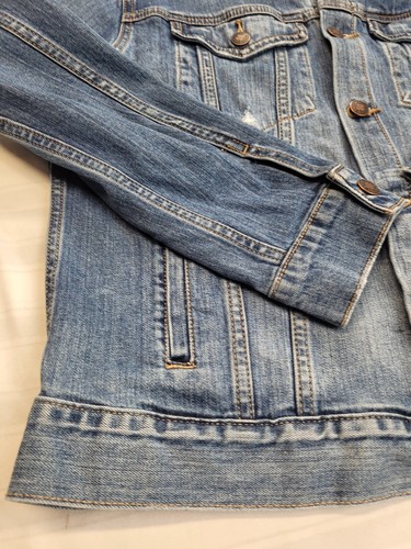 Lucky Brand Jacket Youth XL/TG Blue Demin Western Casual - Picture 3 of 12