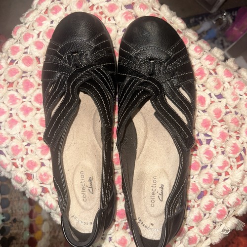 Clarks Womens Shoes Size 9 Black eBay