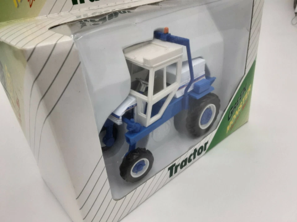 tracteur bobard (vigne) green monster 1/32 metal Bleu Et Blanc - Photo 2/4