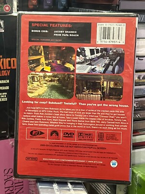MTV - Cribs: Rock (DVD) Iann Robinson, Jacoby Shaddix, BRAND NEW