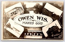 Owens WI~Art Nouveau~Hotel Woodland~Depot~High School Girls Basketball~