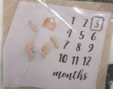 Mud Pie Monthly Milestone Blanket