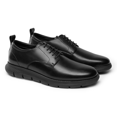 Men Derby Sneakers Breathable Lightweight Casual Oxford Walking Shoes - 第 4/25 張圖片