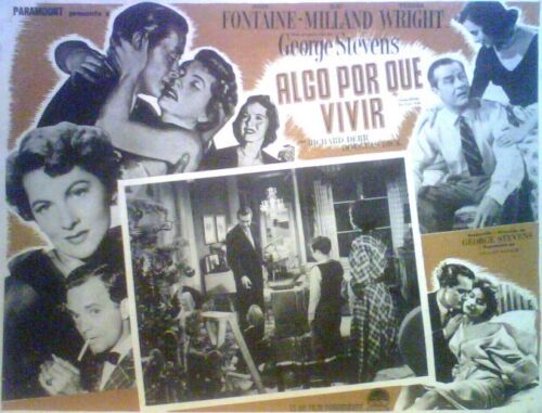 Joan Fontaine, Ray Milland, Teresa Wright LOBBY CARD: 52 - 第 1/1 張圖片