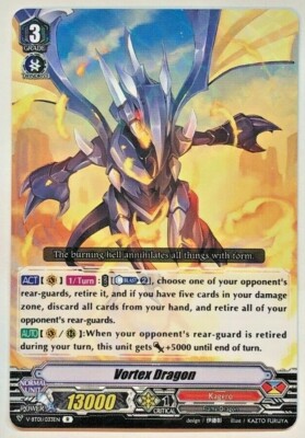 Cardfight!! Unite! Team Q4 Vortex Dragon V-BT01/033EN | eBay