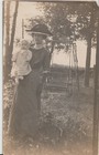 RPPC Woman and Child Real Photo Postcard — photo 1