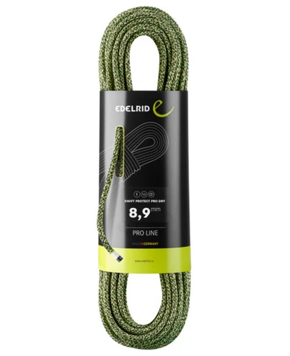 Edelrid - Swift Protect Pro Dry 8,9mm 50m Kletterseil Hochtouren Gletscher