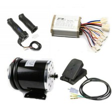 36V 800W Brush Electric Motor Controller Throttle Pedal Go Kart Bicycle ATV Quad