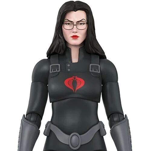 G.I. Joe Ultimates Baroness (Black Suit) 7-Inch Action Figure Super7 - Afbeelding 1 van 3