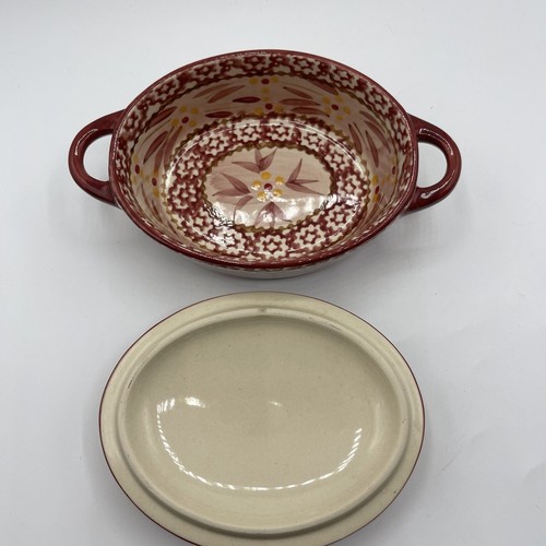 Temp-tations by Tara Old World Cranberry 9 oz Ovenware Casserole Ramekin - Picture 6 of 11