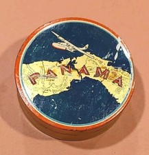 Vintage Panama Typewriter Ribbon Tin, Manifold Supplies Co., Brooklyn, N.Y.  thumbnail