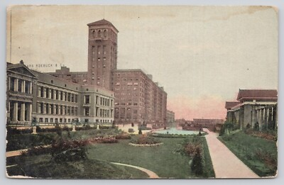 #ad #ad Postcard Chicago Illinois Sears And Roebuck Headquarters 1908 $4.99