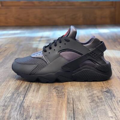 Nike Air Huarache Gr.44 grau schwarz FD0665 001 Herren Sneaker Sport Schuhe
