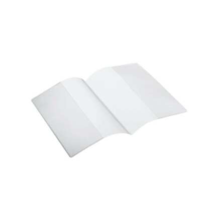 10 Dokumentenhüllen 21x14,8cm transp. Durable DIN A6 Ausweishülle Doppelhülle