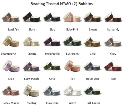 Beading Thread NYMO Bobbins