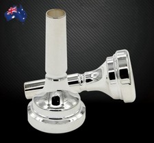 Silver Plated Baritone Horn Mouthpiece Rich Dark Sound Socket Brass Accessories
