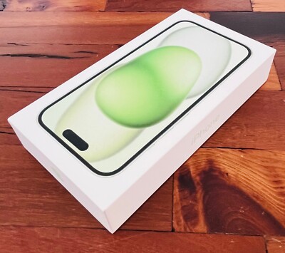 APPLE iPhone 15 Green 128GB - Model A2846 - Empty Box ONLY | eBay