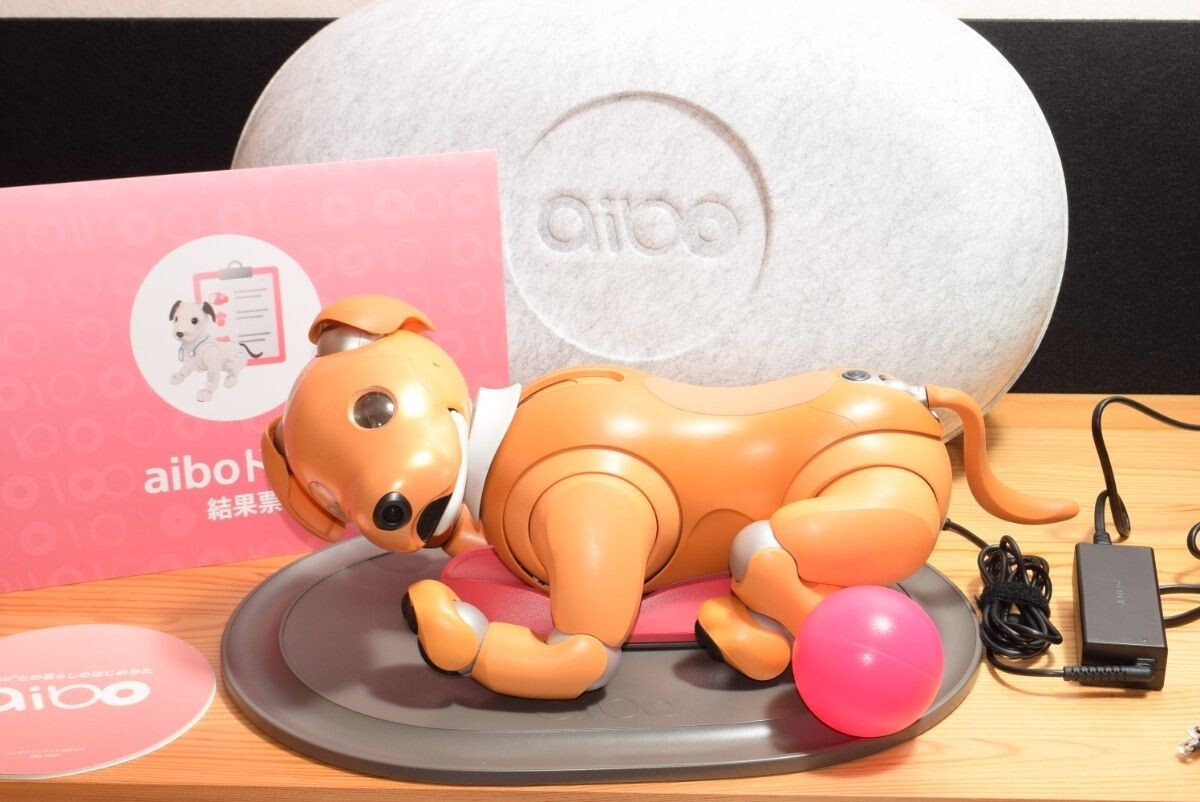 Sony Aibo Caramel Edition ERS-1000 Pet Robot Japan 2020 Limited  