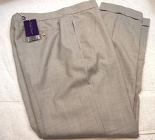 Ralph Lauren Purple Label Cuffed Straight Leg Dress Pants NWT Size 10  1190