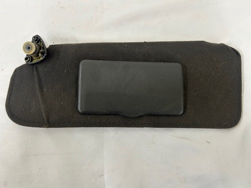 2000 CHEVY CAMARO SUN VISOR WITH MIRROR LEFT DRIVER BLACK CLOTH