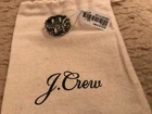 J.CREW PAV-CHAIN-RING MULTICOLOR SIZE 6 AH085