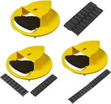 3-Pack Flip N Slide Mouse / Rat Trap Bucket Lid Catcher with Ramp Mousetrap