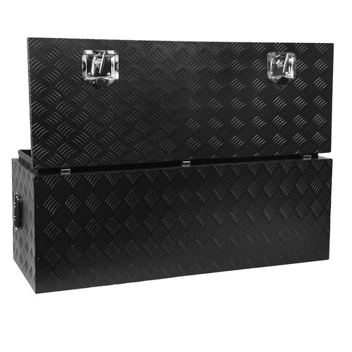 36" Wide Aluminum Diamond Plate Under Bed Under Body Tool Box Storage