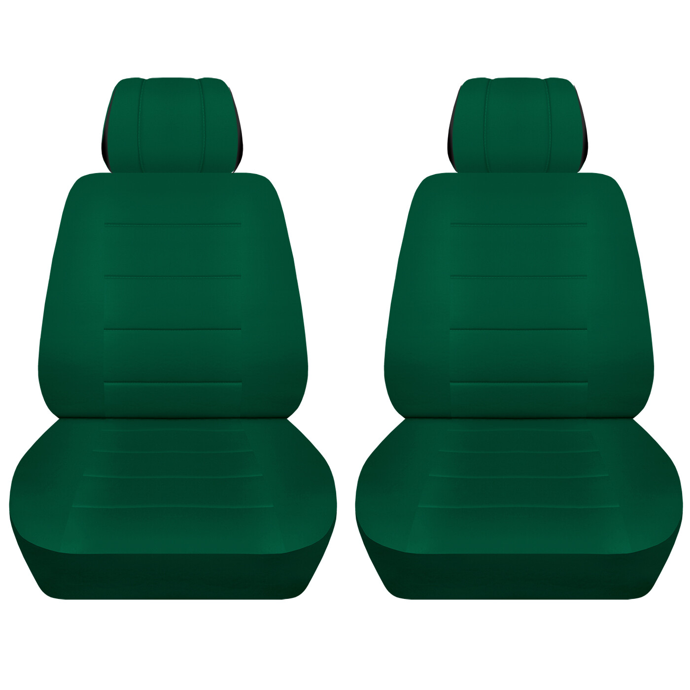 Two Front Seat Covers Fits 2001 2005 Volkswagen Beetle Solid Color