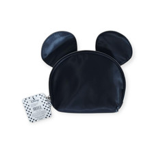 Disney Mickey Mouse Orejas de Mickey Negro Cosmético Maquillaje Tocador Bolso Estuche