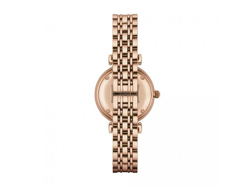 Emporio Armani AR1909 Gianni T-bar RoséGold Pearl Zifferblatt 32mm Damenuhr NEU - Bild 6 von 7