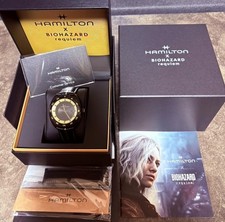 Hamilton Resident Evil Biohazard Grace Watch Limited Serial Rare