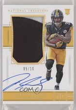 2018 National Treasures Rookie Holo Gold 5/10 Jaylen Samuels Patch Auto 0eo6