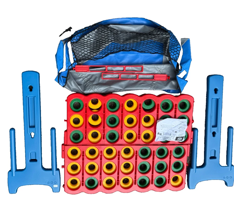 ECR4Kids 4 To Score Jumbo Game includes CATCH NET, CARRYING STORAGE BAG EUC Foto 2 de 4