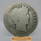 1909 Barber Silver Dime, 90% Silver - #C53519NQ