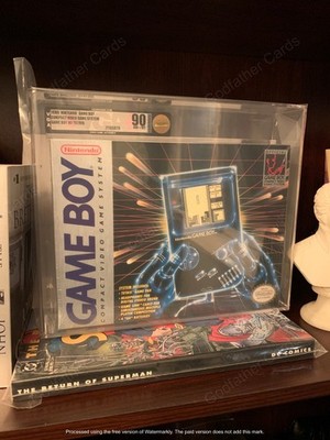任天堂 GAMEBOYミニチュア 1989 Nintendo Game Boy VGA 90 NM+/MT Factory Sealed Tetris Launch