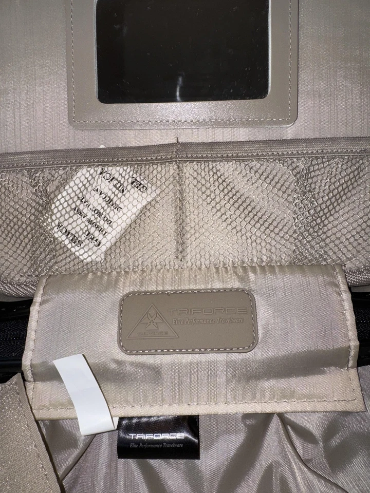 Triforce Vizcaya Hard Shell Vanity Cosmetic Case Purple Travel Bag Organizer - Image 3 of 4