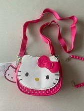 Hello Kitty Face Bow 2018 Crossbody Bag Pink girl's Sling Purse bag
