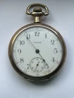 Antique 1899 Gent's Gold-Filled Open Face WALTHAM VANGUARD Pocket Watch-Works