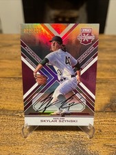 2016 Panini Elite Extra Edition Aspirations Purple /100 Skylar Szynski #41 Auto