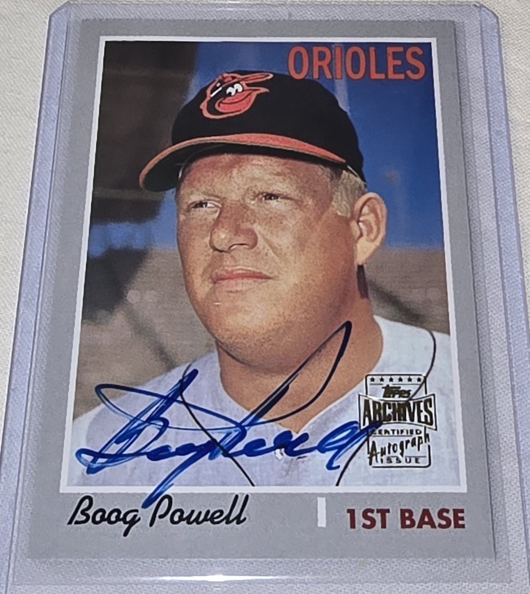 2003 Topps All-Time Fan Favorites Archives Autographs Boog Powell Auto #FFA-BP