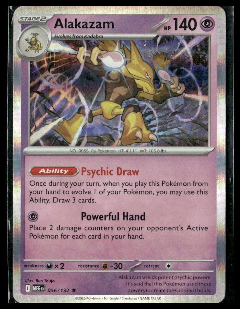 ME01: Mega Evolution #056/132 Alakazam