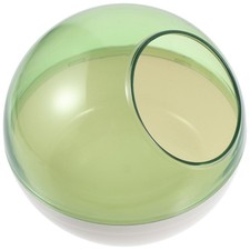 Reusable Plastic Hamster Sand Bath Tub Light Green Durable Small Pet Bathroom